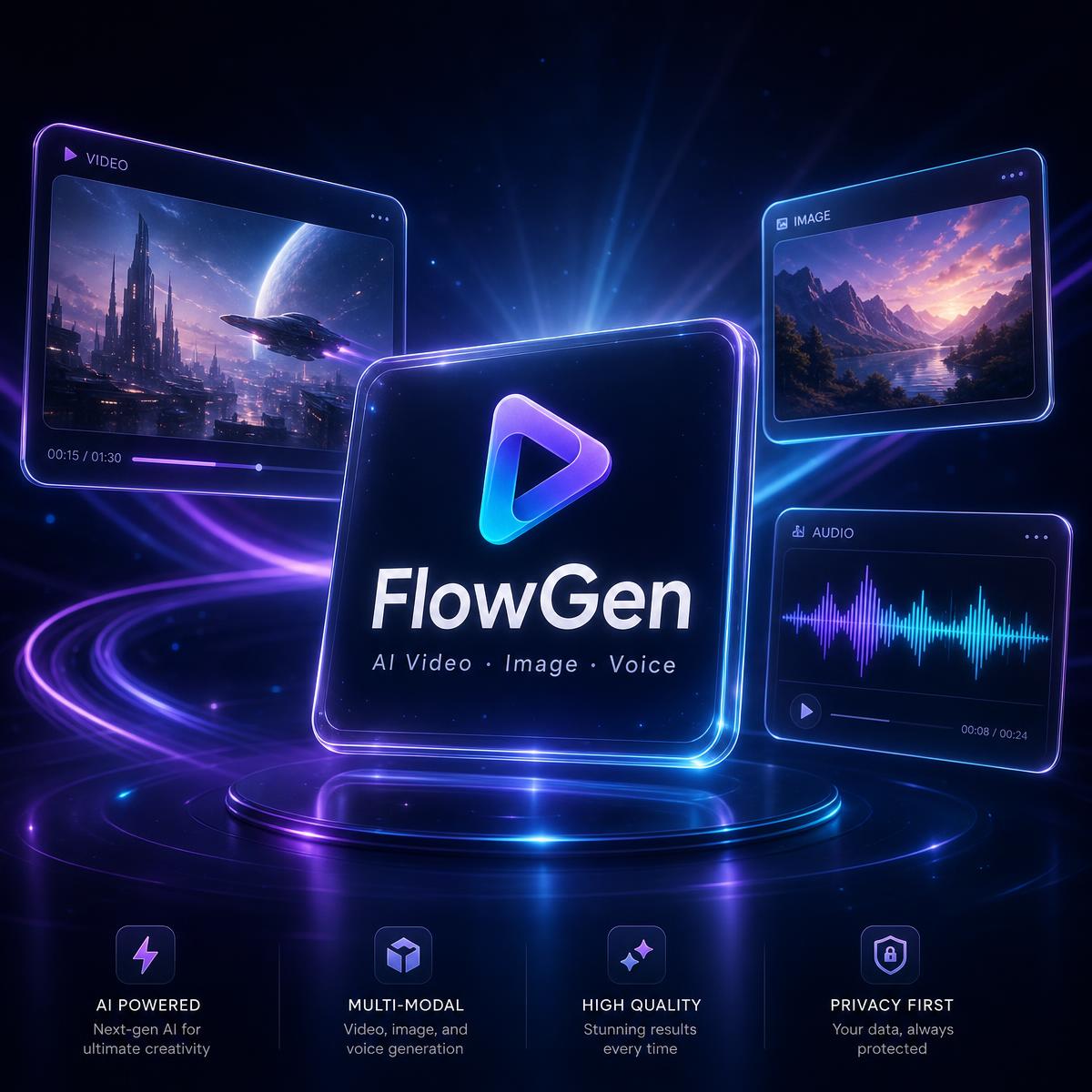 FlowGen — 1 Month AI Studio